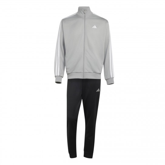 Fato de Treino Adidas 3 Stripes M - Cinza/Preto
